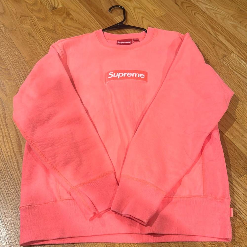 Supreme box logo sweatshirt